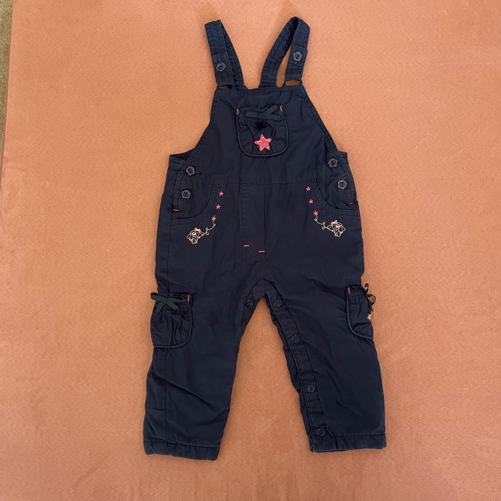 Bob Der Bär navy overalls